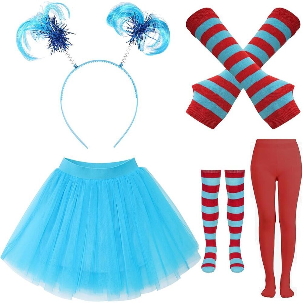 Women's Book Storybook Character Tulle Tutu Costume Set Accessories Halloween